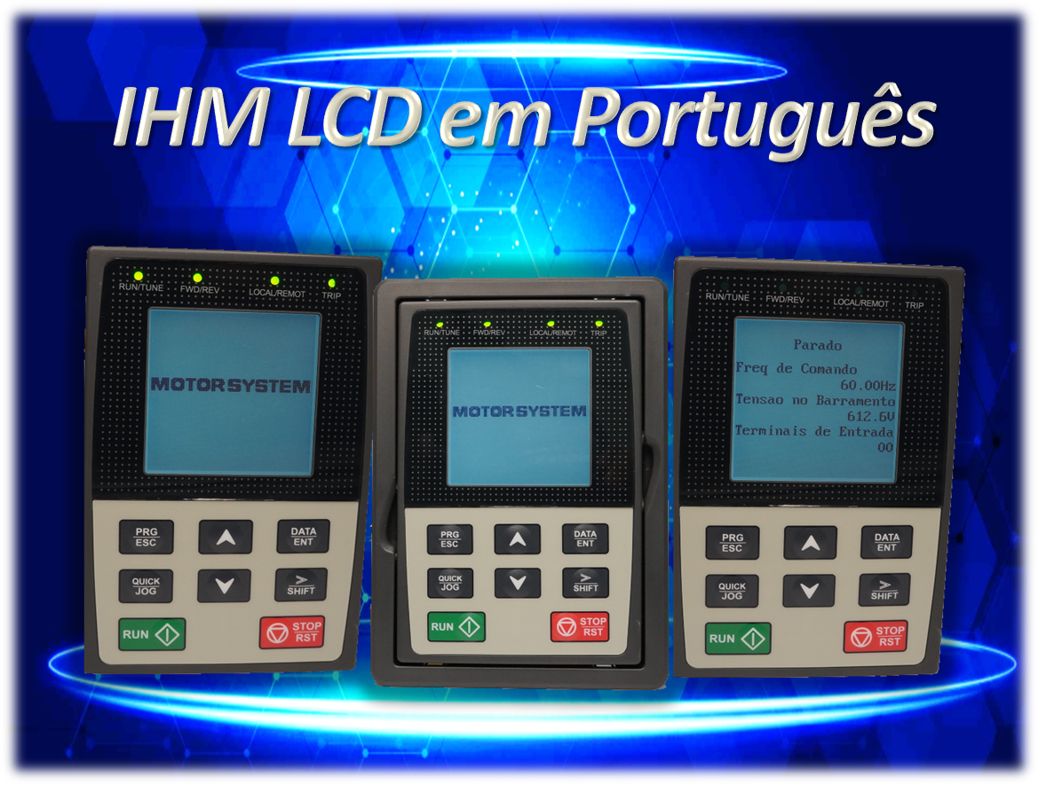 Lançamento...IHM LCD em Português!